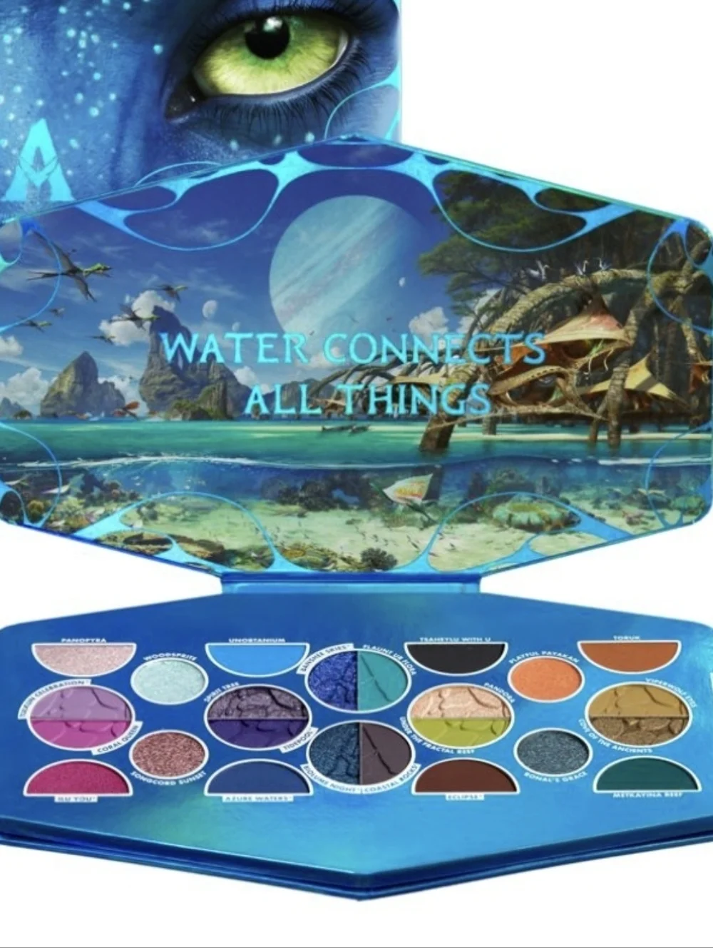 NYX Avatar Color Palette Metallic Pressed Powder Eyeshadow New Sealed